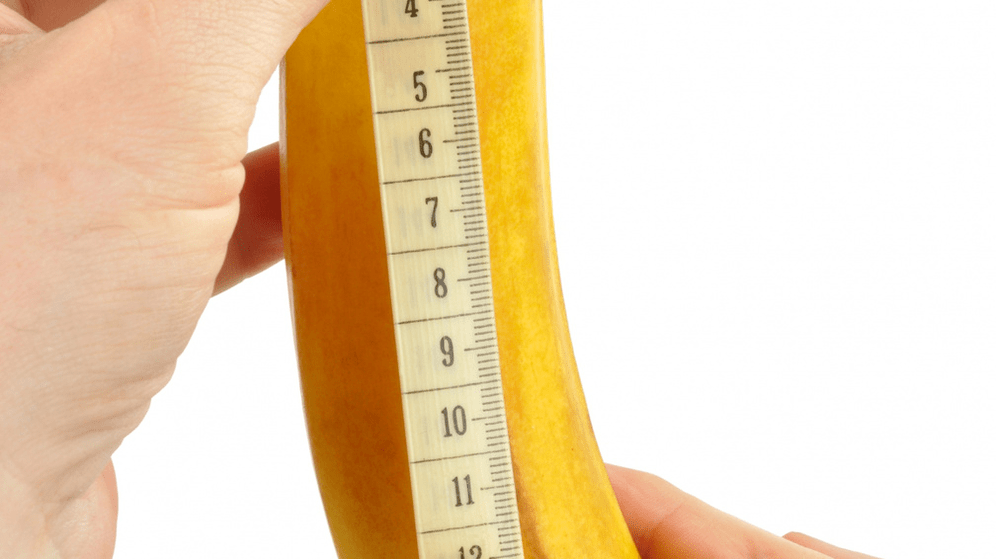 měření velikosti po centimetrech